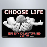 Choose Life That Both You And Your Seed May Live - Small Magnet