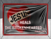 Jesus Heals The Brokenhearted - Banner