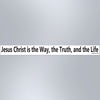 Jesus Christ Is The Way, The Truth, And The Life - Small Strip Magnet