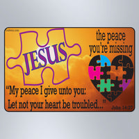 The Peace You're Missing Sunset Original - Small Magnet