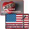 Jesus Heals & RWB Flag BUNDLE (LIMIT 5 PER PERSON)