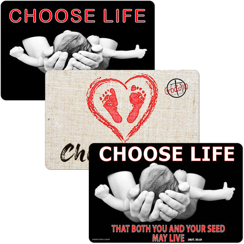 Choose Life 3 Magnet Bundle
