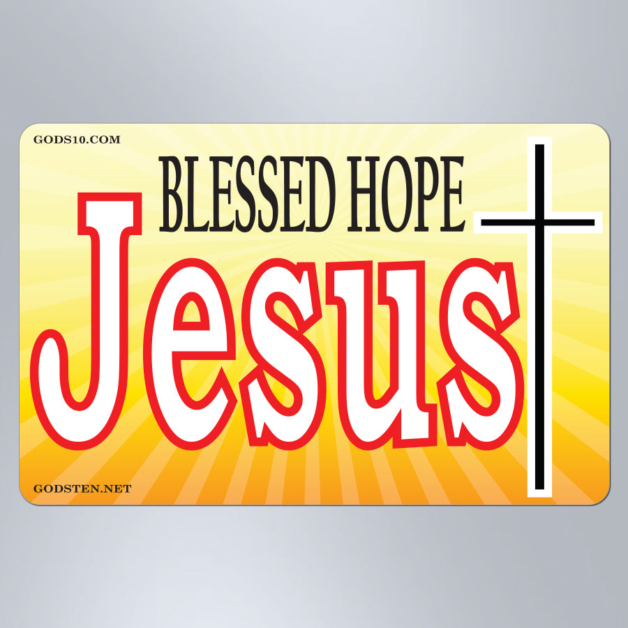 Blessed Hope Jesus - Small Magnet