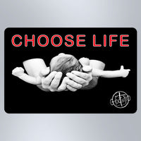 Choose Life Holding Baby - Small Magnet