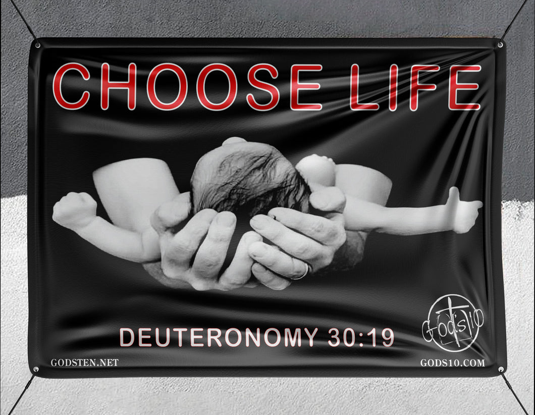 Choose Life Deuteronomy - Banner