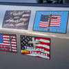 Blessed Nation Dark Flag AND In God We Trust Flag Small Magnet Bundle (LIMIT 5 PER PERSON)
