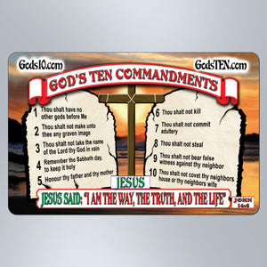 10 Commandments I Am The Way, The Truth, The Life Original - Small Magnet