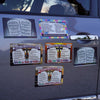 10 Commandments Stone Tablets Written With The Finger - Small Magnet