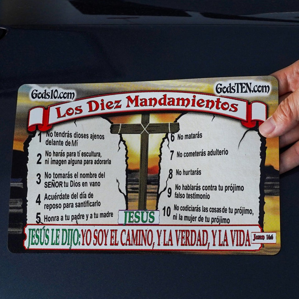 Jesus Le Dijo; Yo Soy El Camino, Y La Verdad, Y La Vida - Small Magnet