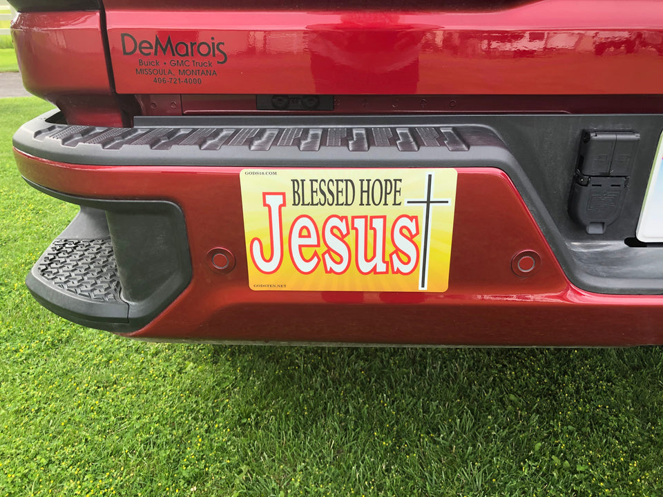 Blessed Hope Jesus Magnet (Limit 1 Per Person)