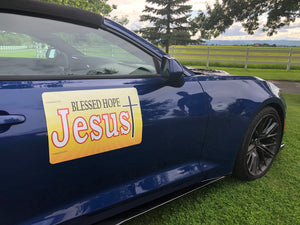 Blessed Hope Jesus - Large Magnet