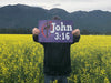 John 3:16 & Jesus Sun Purple BUNDLE (LIMIT 5 PER PERSON)