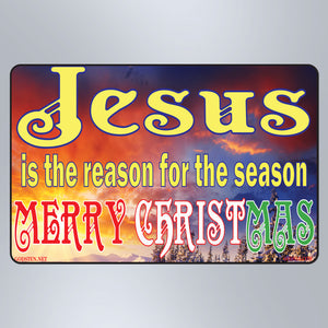 Jesus IS The Reason For The Season - Large Magnet