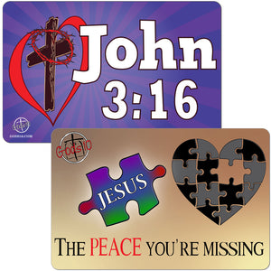 Peace You're Missing & John 3:16 BUNDLE