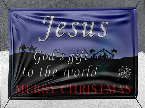 God's Gift To The World - Banner